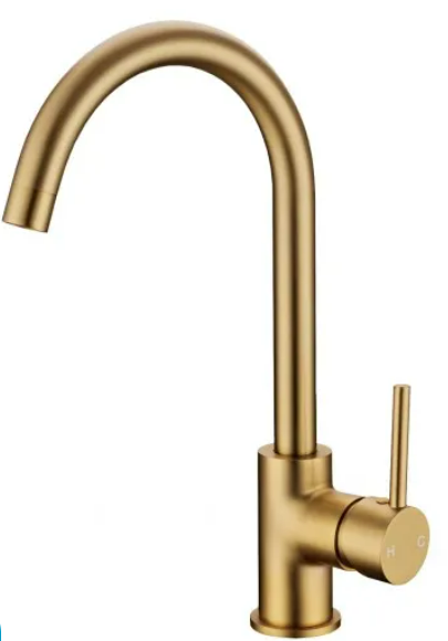 Domenic KM8237 Chrome/Matte Black/Brushed Nickel/Gun Metal/Brushed Brass Kitchen Mixer