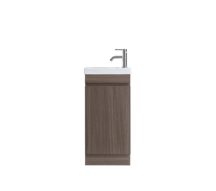 Hamilton Floorstanding Plywood Vanity Dark Oak 400MM