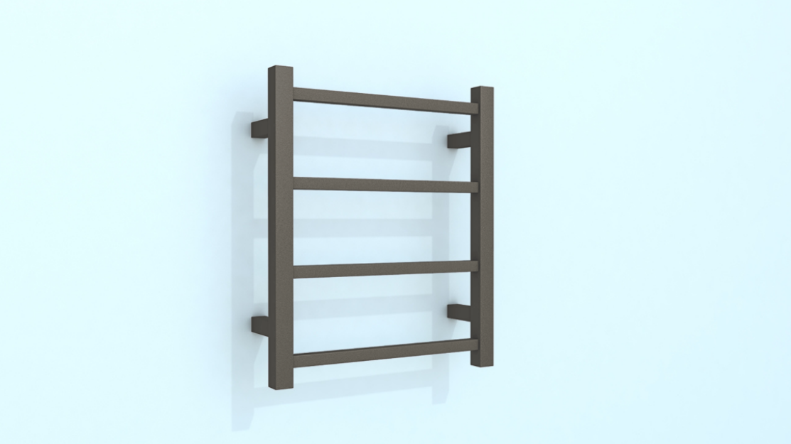 Heated Towel Rails 500H*420W Square 4 Bars Chrome/Matte Black/Gun Metal/Brushed Nickel /Brushed Brass