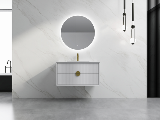 ELVA WALL HUNG Plywood VANITY 900MM