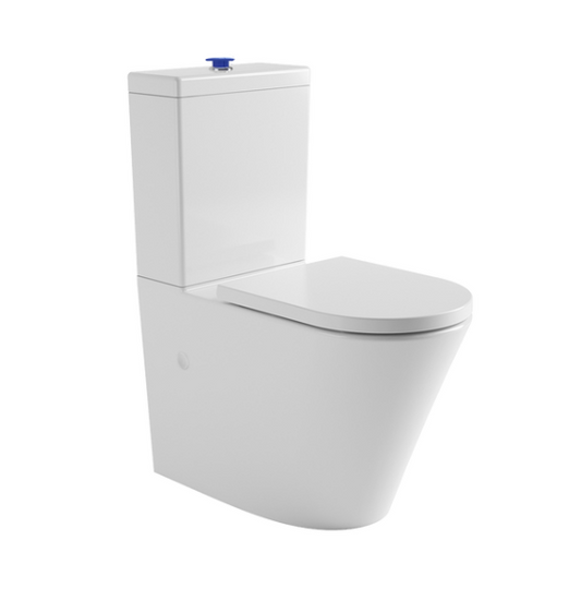 ENGLEFIELD Sierra Raised Height Back to Wall Toilet Suite