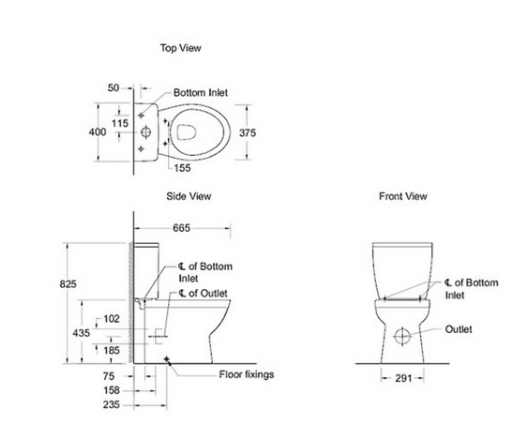 Polished chrome bathroom faucet with rounded edges