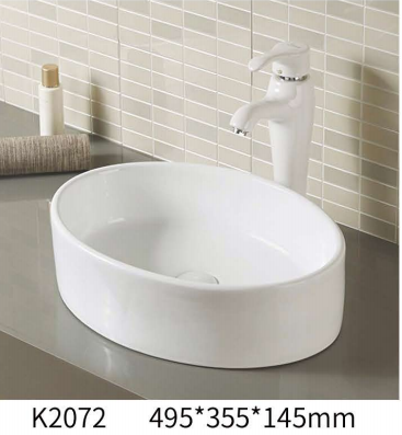 Arts Basin Counter top Ceramic Basin K2072 (without overflow)
