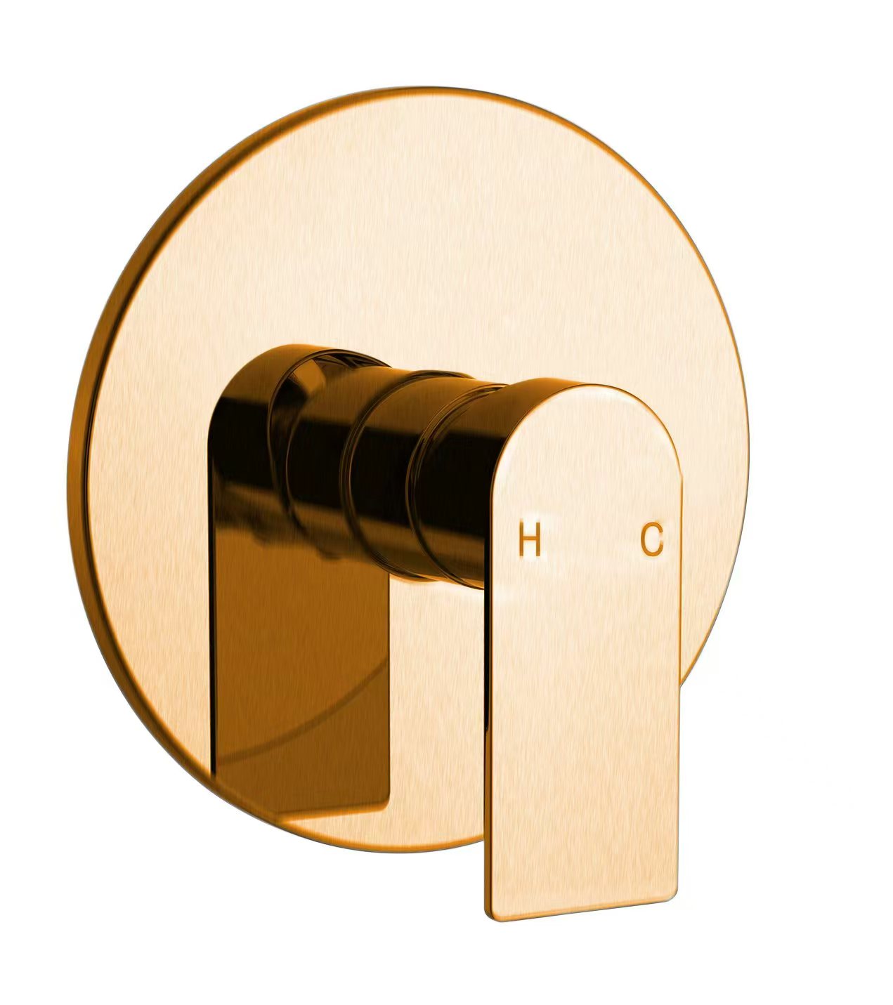 Domenic SM06 Round Shower/Bath Mixer Chrome/Matte Black/Brushed Nickel/Gun Metal/Brushed Brass