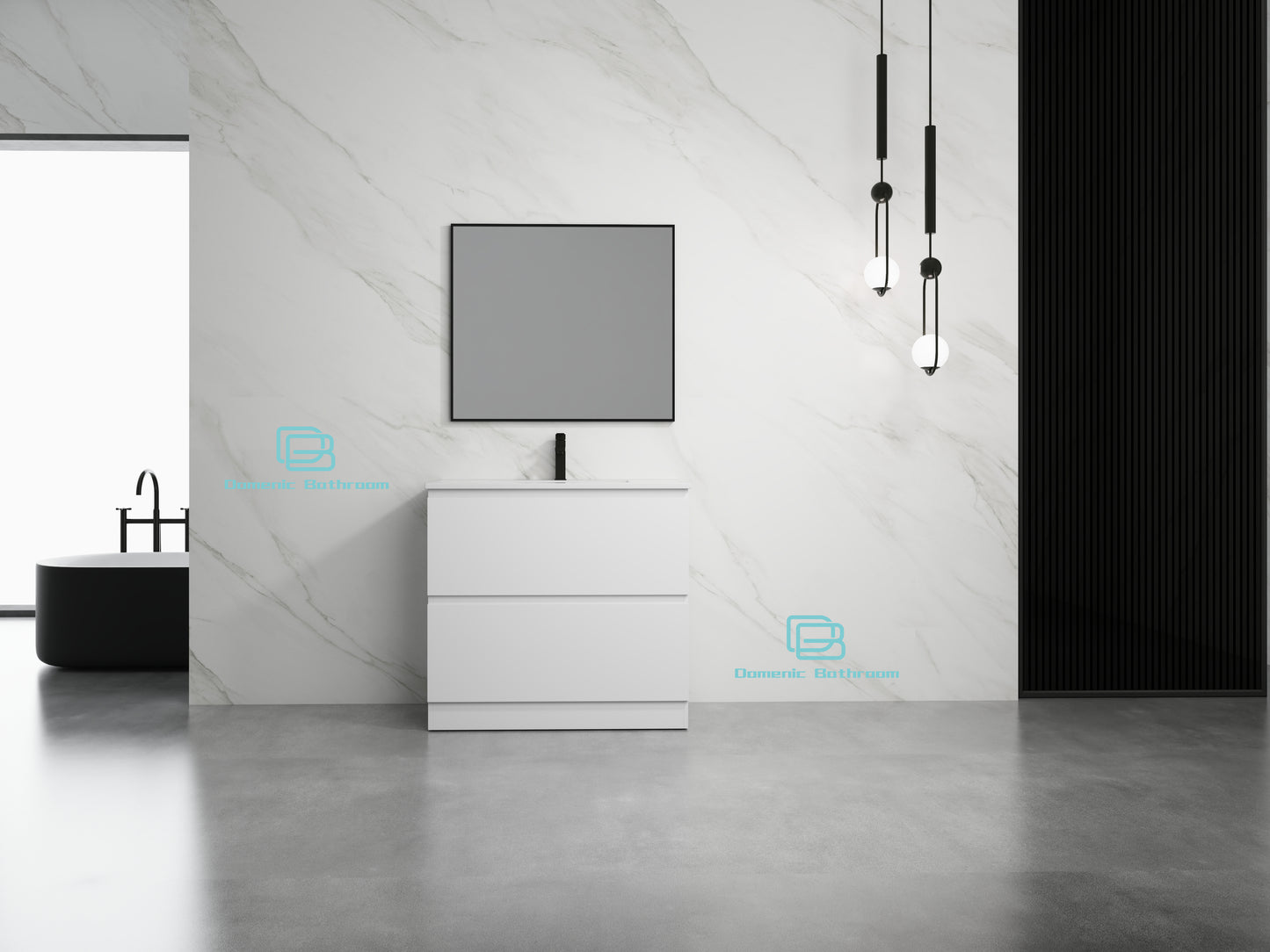 Rose FloorStanding Plywood VANITY 900MM