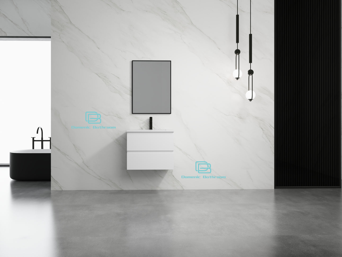 Roselyn Wall Hung Plywood VANITY 600MM