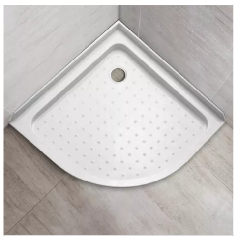 Shower Tray Curved Center/Corner Waste 1000/800/800MM