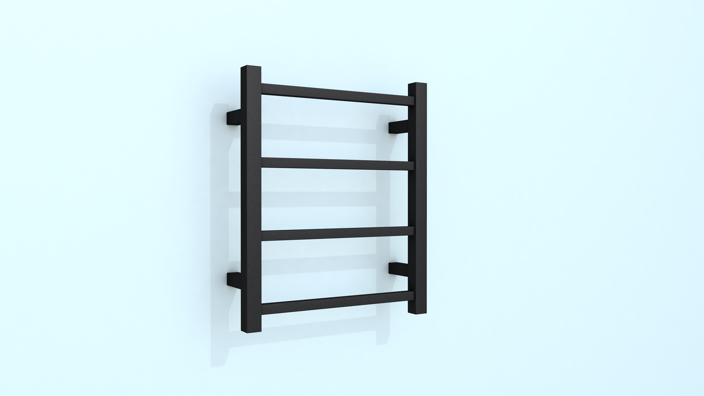 Heated Towel Rails 500H*420W Square 4 Bars Chrome/Matte Black/Gun Metal/Brushed Nickel /Brushed Brass