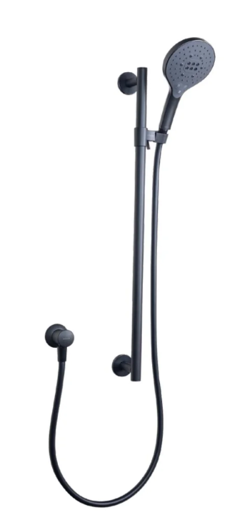 Kohler Taut Basin and Shower Mixer + Rainduet 3.0 Slide Shower 3PACK Matte Black