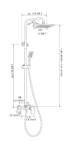 Close-up of brushed metal bathroom hardware