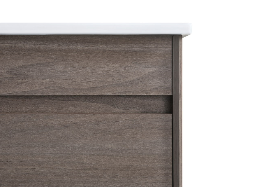 Hamilton Wall Hung Plywood Vanity Dark Oak 900MM