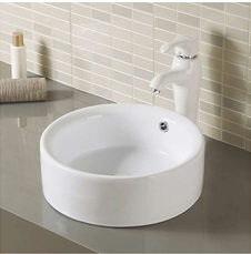 Arts Basin Counter top Ceramic Basin K2042 (with overflow)