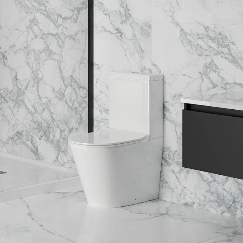 ELEMENTI LSPEC CC Back To Wall TOILET SUITE TOP/BOTTOM INLET