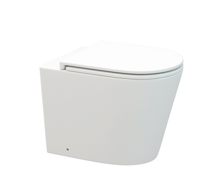 Elementi GARDA BACK TO WALL TOILET PAN - GLOSS WHITE