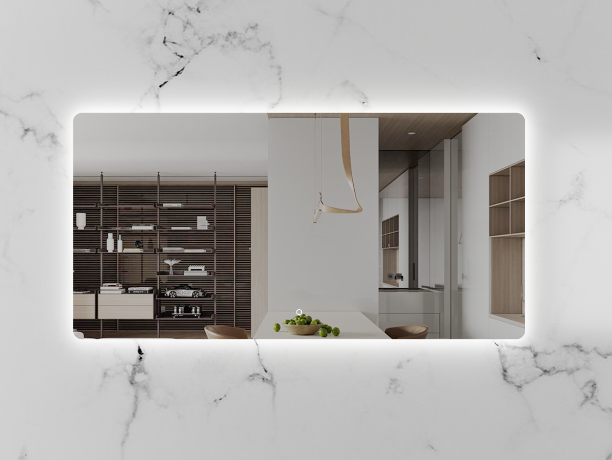 LED Mirror-BIANCA Rectangle 600/750/900/1200/1500mm