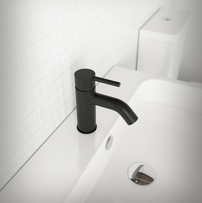 ELEMENTI UNO BASIN MIXER CURVED SPOUT