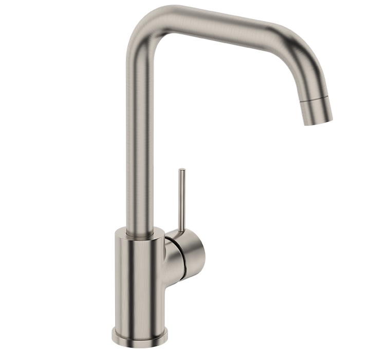 ELEMENTI UNO SQUARE KITCHEN MIXER - CHROME