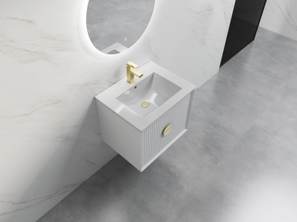 ELVA WALL HUNG Plywood VANITY 600MM