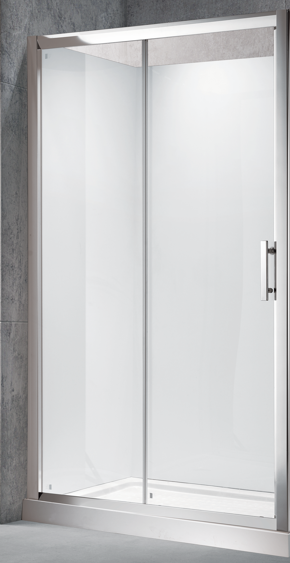 DN-8019 SHOWER GLASS SLIDING DOOR 1900MM HIGH