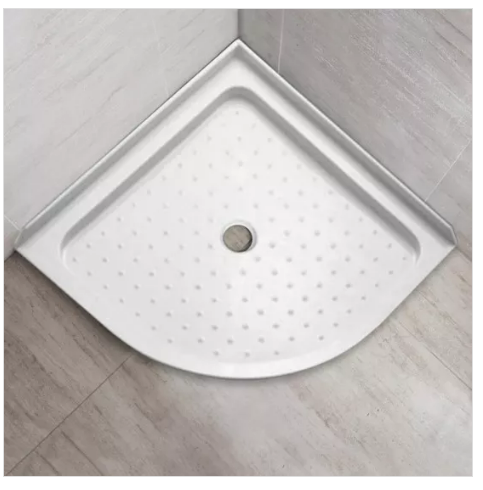 Shower Tray Curved Center/Corner Waste