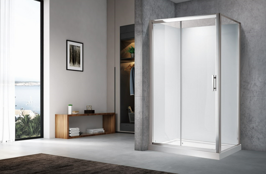 SHOWER BOX RECTANGLE SLIDING DOOR 1900 High