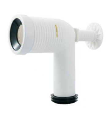 Big S-Trap/P-Trap Pan Connector for Toilet Suite