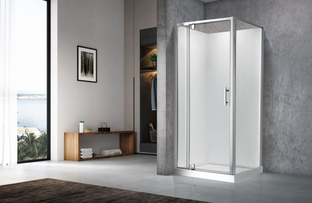 SHOWER BOX RECTANGLE SWING DOOR 1900 High