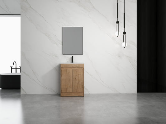 BROOK Floorstanding Plywood VANITY 600MM SLIM