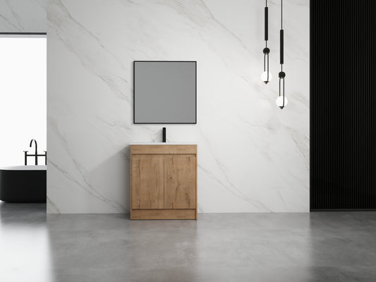 BROOK Floorstanding Plywood VANITY 750MM SLIM