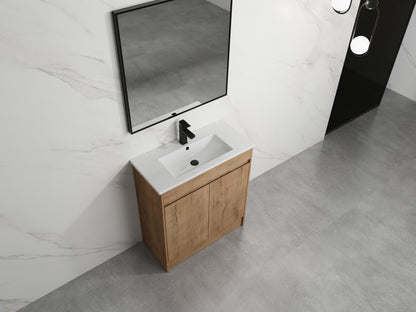 BROOK Floorstanding Plywood VANITY 750MM SLIM