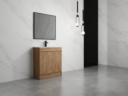 BROOK Floorstanding Plywood VANITY 750MM SLIM