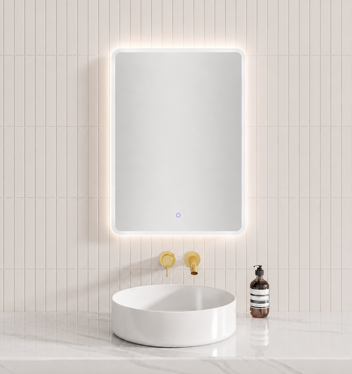DN-Hilton Acrylic Frame EUPHOTIC 750/900/1200MM Square LED Mirror