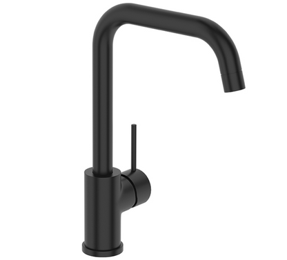 ELEMENTI UNO SQUARE KITCHEN MIXER - CHROME