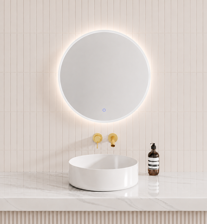 DN-Hilton Acrylic Frame EUPHOTIC 600/800MM Round LED Mirror