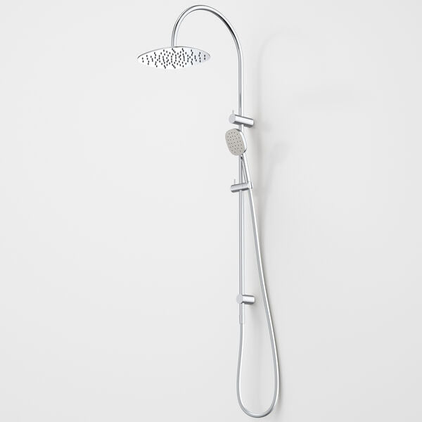 Caroma Contura® II Rail Shower with Overhead