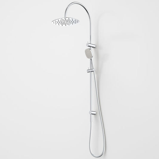 Caroma Contura® II Rail Shower with Overhead