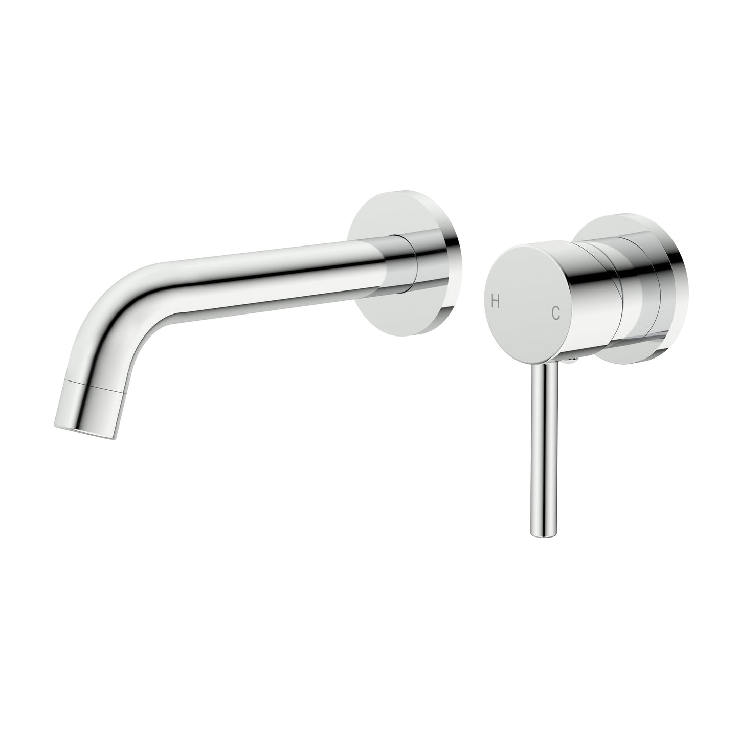 Domenic SP8680 Round Chrome/Matte Black/Brushed Nickel/Gun Metal Bath Mixer with Spout