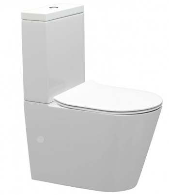 ELEMENTI LSPEC CC Back To Wall TOILET SUITE TOP/BOTTOM INLET