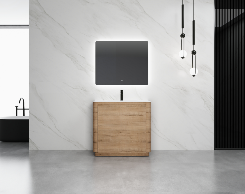 BROOK Floorstanding Plywood VANITY 750MM