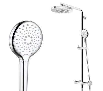 Elementi SPLASH PLUS 3FCT COLUMN SHOWER WITH INTEGRATED SHOWER MIXER