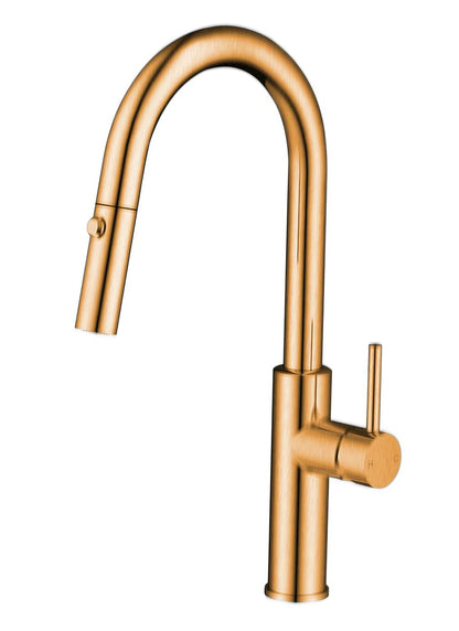 Domenic KM8255 Chrome/Matte Black/Brushed Nickel/Gun Metal/Brushed Brass Pull-out Kitchen Mixer