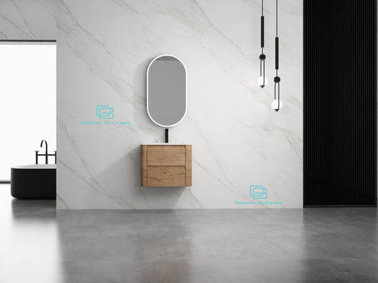BROOKLYN Wall Hung Plywood VANITY 600MM