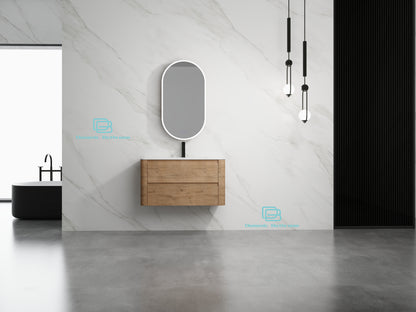 BROOKLYN Wall Hung Plywood VANITY 900MM