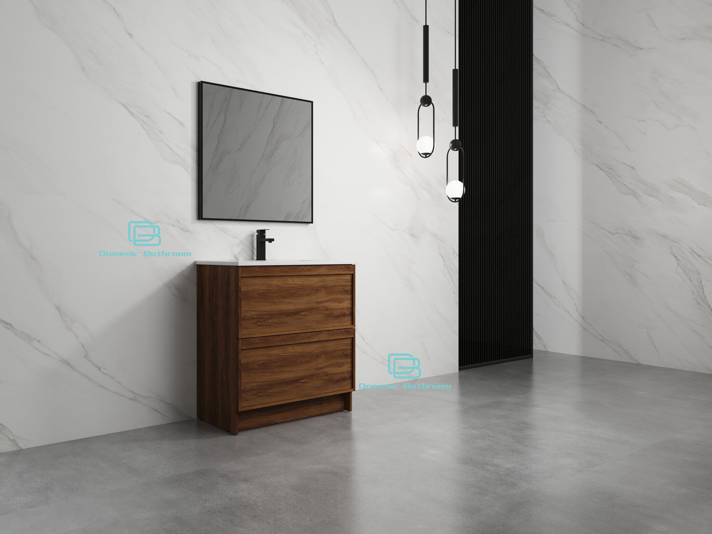 Cait FloorStanding Plywood  VANITY 750MM