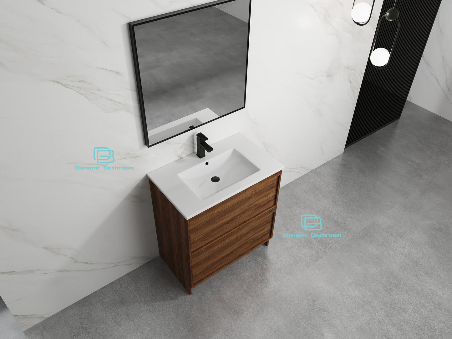 Cait FloorStanding Plywood  VANITY 750MM