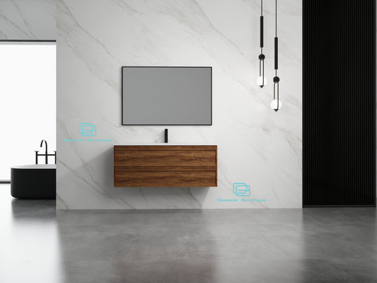 CAITLYN Wall Hung Plywood VANITY 1200MM SINGLE BASIN