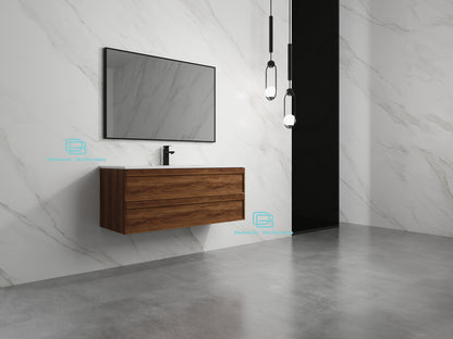 CAITLYN Wall Hung Plywood VANITY 1200MM SINGLE BASIN