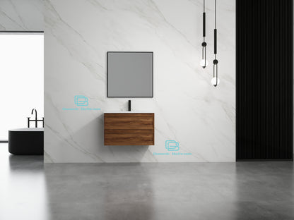 CAITLYN Wall Hung Plywood VANITY 750MM