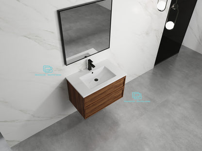 CAITLYN Wall Hung Plywood VANITY 750MM