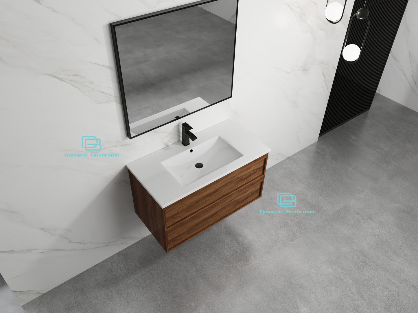CAITLYN Wall Hung Plywood VANITY 900MM